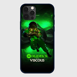 Чехол для iPhone 12 Pro Deadlock Viscous, цвет: 3D-черный