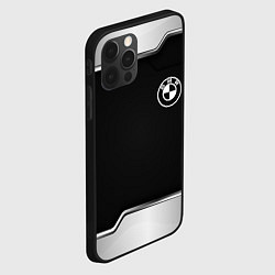 Чехол для iPhone 12 Pro BMW авто текстура, цвет: 3D-черный — фото 2