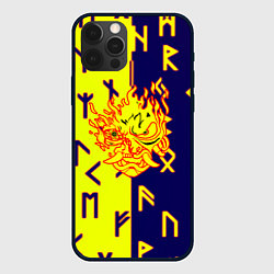 Чехол для iPhone 12 Pro Samurai japan symbol, цвет: 3D-черный