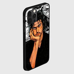 Чехол для iPhone 12 Pro Musashi ponders, цвет: 3D-черный — фото 2