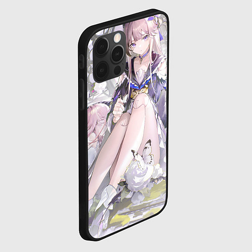 Чехол iPhone 12 Pro Honkai Star Rail Herta dolls / 3D-Черный – фото 2