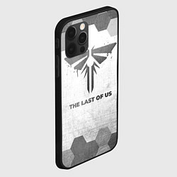 Чехол для iPhone 12 Pro The Last Of Us - white gradient, цвет: 3D-черный — фото 2