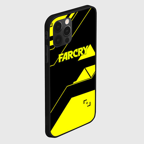 Чехол iPhone 12 Pro Farcry geometry sport / 3D-Черный – фото 2