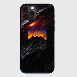 Чехол для iPhone 12 Pro Doom to hell, цвет: 3D-черный