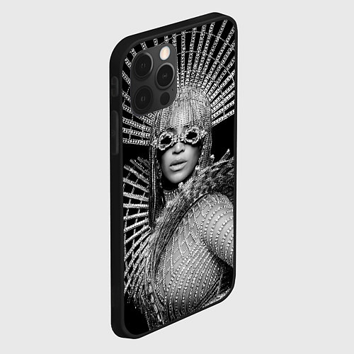 Чехол iPhone 12 Pro Beyonce R&B / 3D-Черный – фото 2