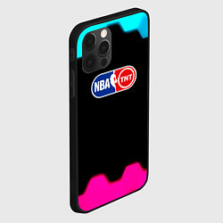 Чехол для iPhone 12 Pro NBA текстура соты, цвет: 3D-черный — фото 2