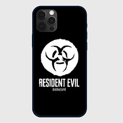 Чехол для iPhone 12 Pro Resident Evil umbrella corp logo, цвет: 3D-черный