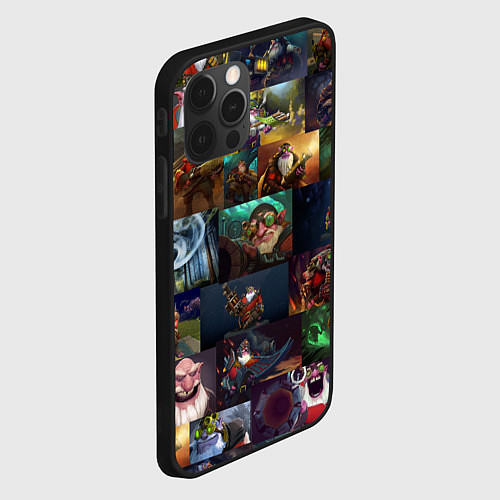 Чехол iPhone 12 Pro Sniper Dota 2 / 3D-Черный – фото 2