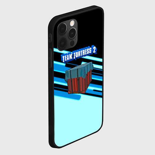 Чехол iPhone 12 Pro Team Fortress line / 3D-Черный – фото 2