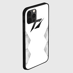 Чехол для iPhone 12 Pro Need for Speed white poly, цвет: 3D-черный — фото 2