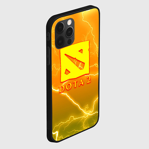 Чехол iPhone 12 Pro DOTA storm / 3D-Черный – фото 2