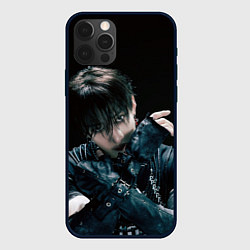 Чехол для iPhone 12 Pro Stray Kids Bang Chan Giant concept, цвет: 3D-черный