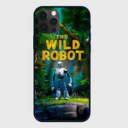 Чехол для iPhone 12 Pro Дикий робот в лесу, цвет: 3D-черный