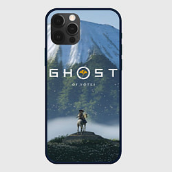 Чехол для iPhone 12 Pro Ацу на коне Ghost of Yotei, цвет: 3D-черный