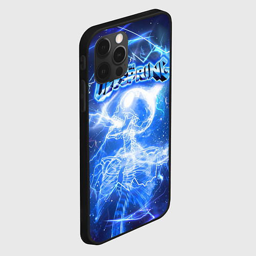 Чехол iPhone 12 Pro Supercharged - The offspring / 3D-Черный – фото 2