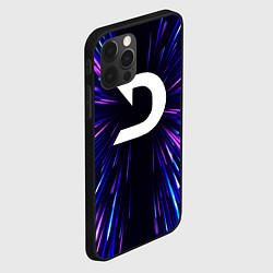 Чехол для iPhone 12 Pro Deadlock neon energy, цвет: 3D-черный — фото 2