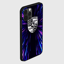 Чехол для iPhone 12 Pro Porsche neon energy, цвет: 3D-черный — фото 2