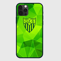 Чехол для iPhone 12 Pro Sevilla green poly, цвет: 3D-черный