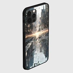 Чехол для iPhone 12 Pro Сюрреализм абстракция, цвет: 3D-черный — фото 2