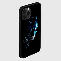 Чехол для iPhone 12 Pro Темный рыцарь, цвет: 3D-черный — фото 2