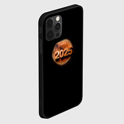 Чехол для iPhone 12 Pro 2025 год на деревянном спиле, цвет: 3D-черный — фото 2