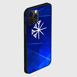 Чехол для iPhone 12 Pro Nightwish blue poly, цвет: 3D-черный — фото 2