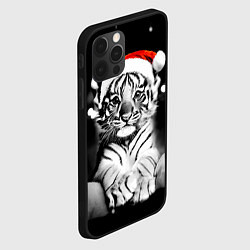 Чехол для iPhone 12 Pro Милый тигрёнок на Рождество, цвет: 3D-черный — фото 2