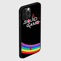 Чехол для iPhone 12 Pro Игра в кальмара - 2 сезон, цвет: 3D-черный — фото 2