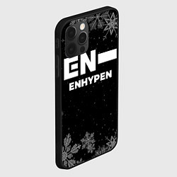 Чехол для iPhone 12 Pro Снежный Enhypen, цвет: 3D-черный — фото 2