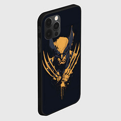 Чехол для iPhone 12 Pro Wolverine - art, цвет: 3D-черный — фото 2
