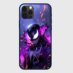 Чехол для iPhone 12 Pro Neon Venom - Rain, цвет: 3D-черный