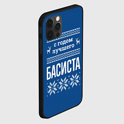 Чехол для iPhone 12 Pro С годом лучшего Басиста, цвет: 3D-черный — фото 2