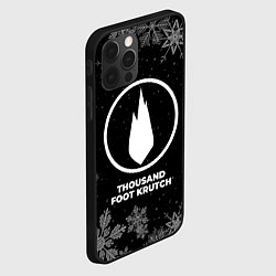 Чехол для iPhone 12 Pro Снежный Thousand Foot Krutch, цвет: 3D-черный — фото 2