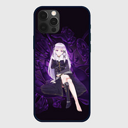 Чехол для iPhone 12 Pro Сателла Re:Zero, цвет: 3D-черный