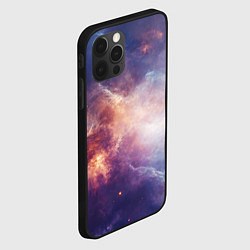 Чехол для iPhone 12 Pro Туманности космоса, цвет: 3D-черный — фото 2