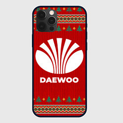 Чехол для iPhone 12 Pro Daewoo new year, цвет: 3D-черный