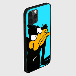 Чехол для iPhone 12 Pro Даффи Дак, цвет: 3D-черный — фото 2