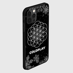 Чехол для iPhone 12 Pro Снежный Coldplay, цвет: 3D-черный — фото 2