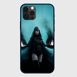 Чехол для iPhone 12 Pro Raven young justice, цвет: 3D-черный