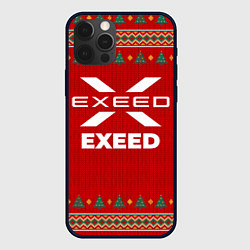 Чехол для iPhone 12 Pro Exeed new year, цвет: 3D-черный