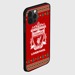 Чехол для iPhone 12 Pro Liverpool new year, цвет: 3D-черный — фото 2