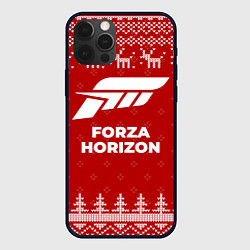 Чехол для iPhone 12 Pro Новогодний Forza Horizon с оленями, цвет: 3D-черный