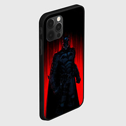 Чехол для iPhone 12 Pro Batman - Robert Pattinson, цвет: 3D-черный — фото 2