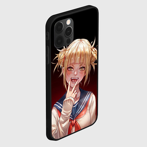 Чехол iPhone 12 Pro Himiko Toga league of villains / 3D-Черный – фото 2