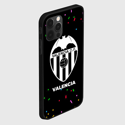 Чехол iPhone 12 Pro Valencia конфети / 3D-Черный – фото 2