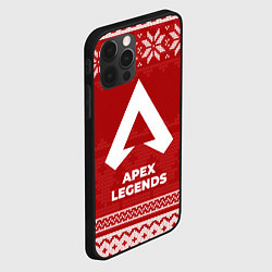 Чехол для iPhone 12 Pro Новогодний Apex Legends, цвет: 3D-черный — фото 2