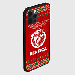 Чехол для iPhone 12 Pro Benfica new year, цвет: 3D-черный — фото 2