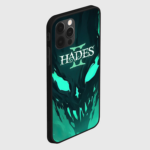 Чехол iPhone 12 Pro По мотивам игры Hades 2 / 3D-Черный – фото 2
