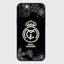 Чехол для iPhone 12 Pro Снежный Real Madrid, цвет: 3D-черный