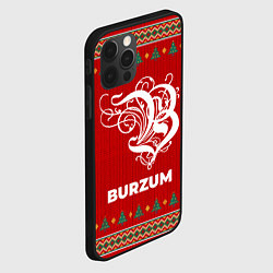 Чехол для iPhone 12 Pro Burzum new year, цвет: 3D-черный — фото 2